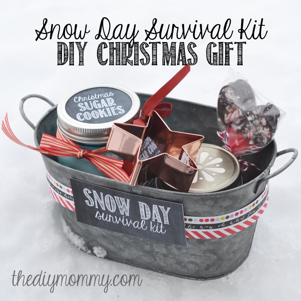 Make a snow day extra special for your favorite teacher with this DIY Snow Day Survival Kit from The DIY Mommy.