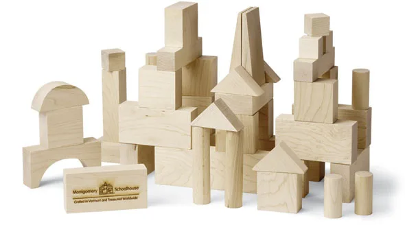 Maple Landmark wooden building blocks for kids
