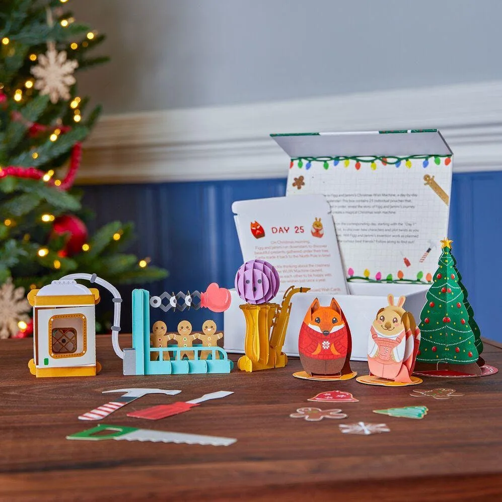 Build a scene and tell a story with Lovepop's 2021 Advent calendar