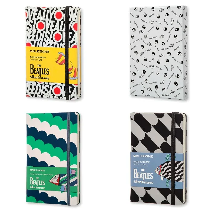 limited edition Moleskine notebooks: Beatles collection