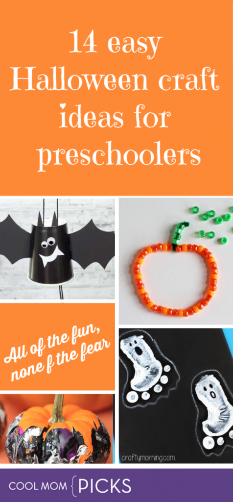 14 easy Halloween craft ideas for preschoolers | CoolMomPicks.com | #halloween #halloweencrafts #preschool