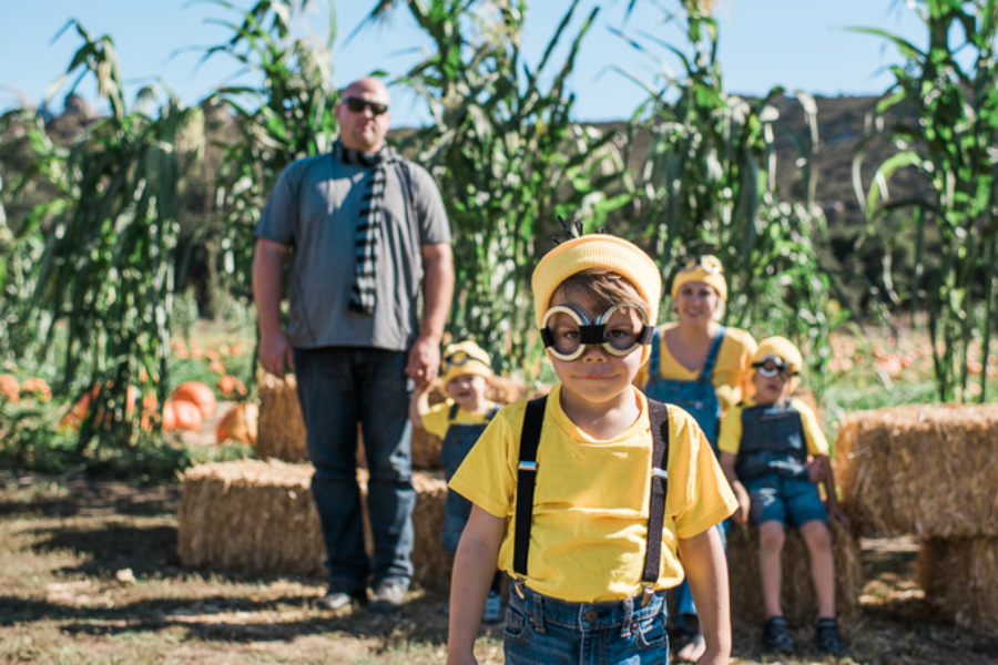 Skip the needle and thread and try one of these easy, no-sew Halloween costumes. We're loving his DIY Minion Costume from Some Day I'll Learn.