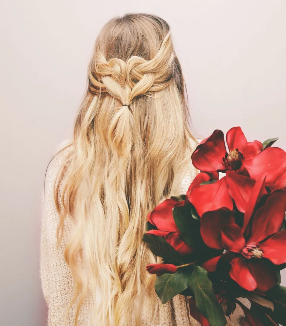 Hair braiding tutorials: Heart Loop at Kassinka