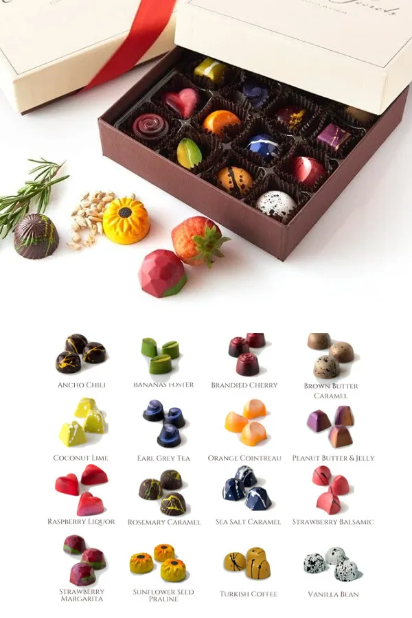 Chocolate Secrets in Dallas is a Black-owned chocolatier making spectacular jewel-colored truffles