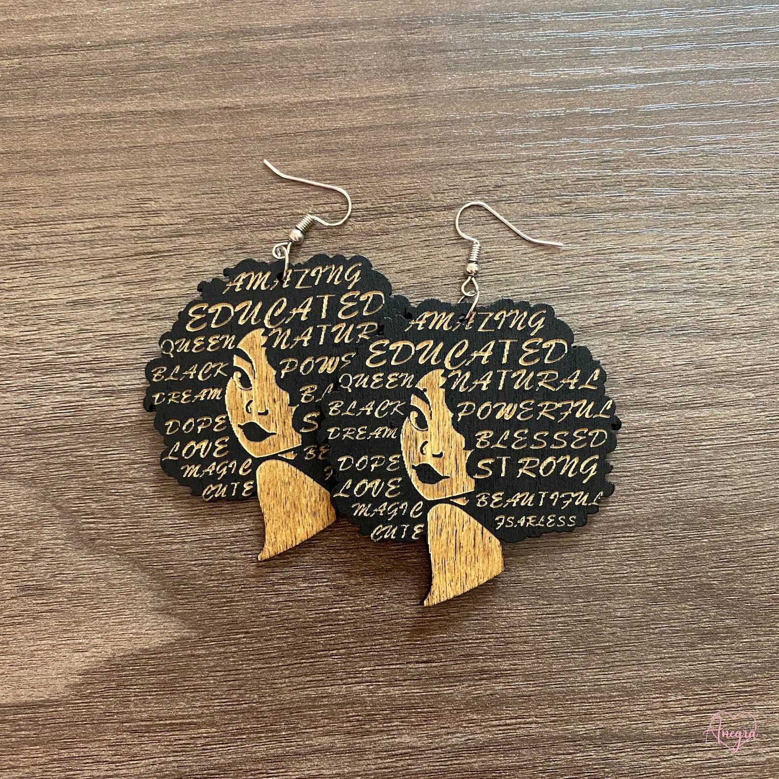 Best gifts for adults under $15: Afrocentric earrings from Anegra Beauty, lots of styles!