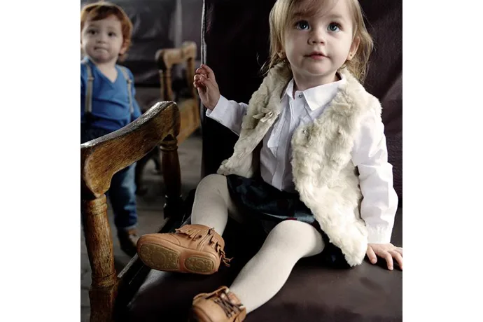 Cute baby shoes (that give back!) at Friendly Rooster