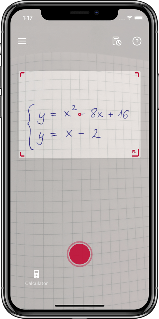 The free Photomath app | sponsor