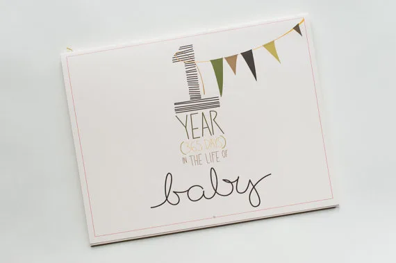The best baby's first year calendar: Precious and totally low pressure. (We like low pressure.)