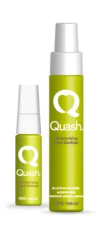 I'm going to Quash those germs right off of their hands