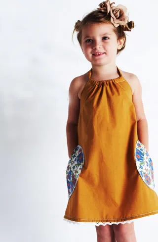Girls clothes from a simpler time. A time without sequins.