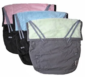 A warm, snuggly, weatherproof and goofproof stroller blanket