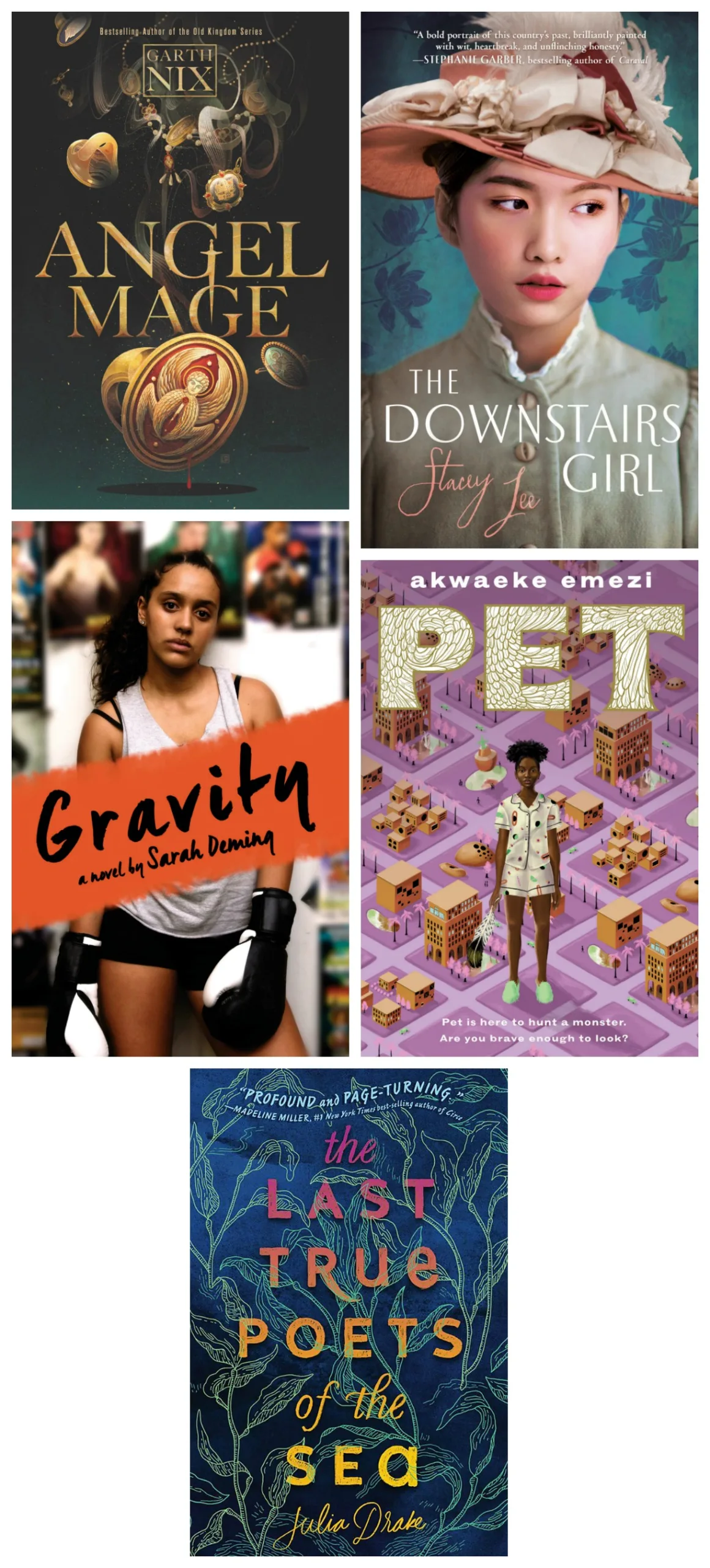 Julian is a Mermaid by Jessica Love and Hurricane Child by Kheryn Callender