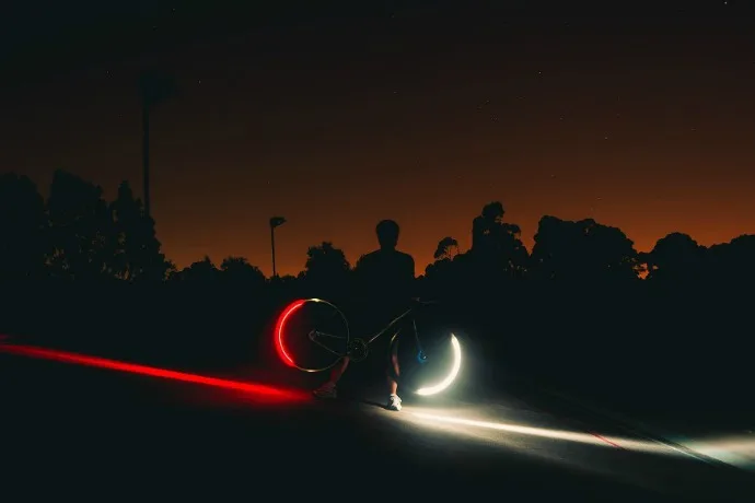 Revolights are key to biking safely at night