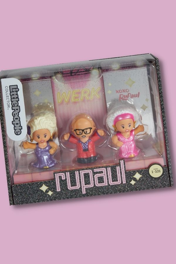 RuPaul's new Fisher Price Little People Collector set