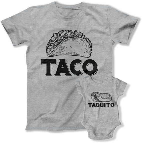 Daddy and me tees: Daddy and me taco tees | Shirt Candy 