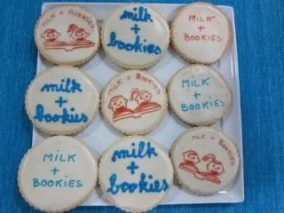 A kids' party that gives books back.  (Plus: cookies!)