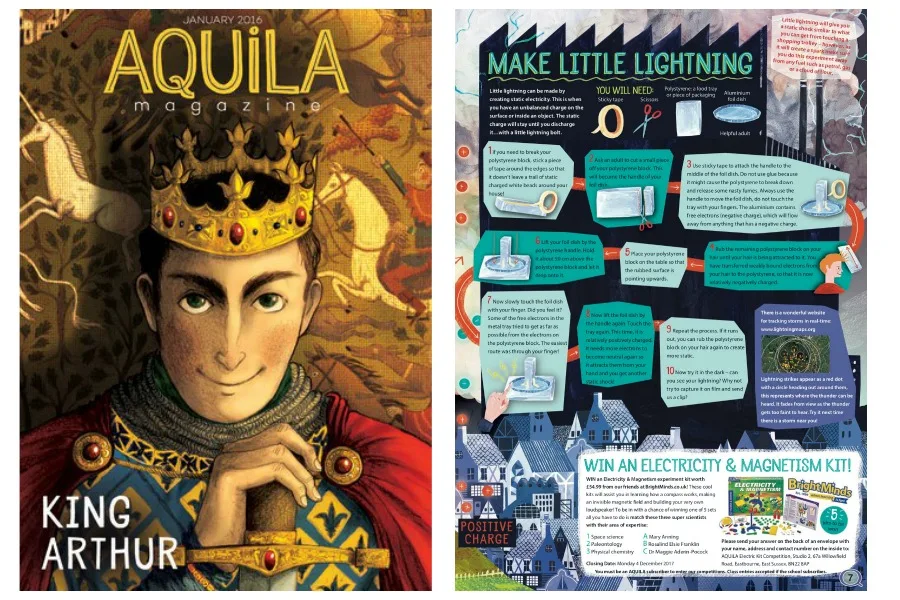 The UK's indie Aquila children's magazine is finally available in the US