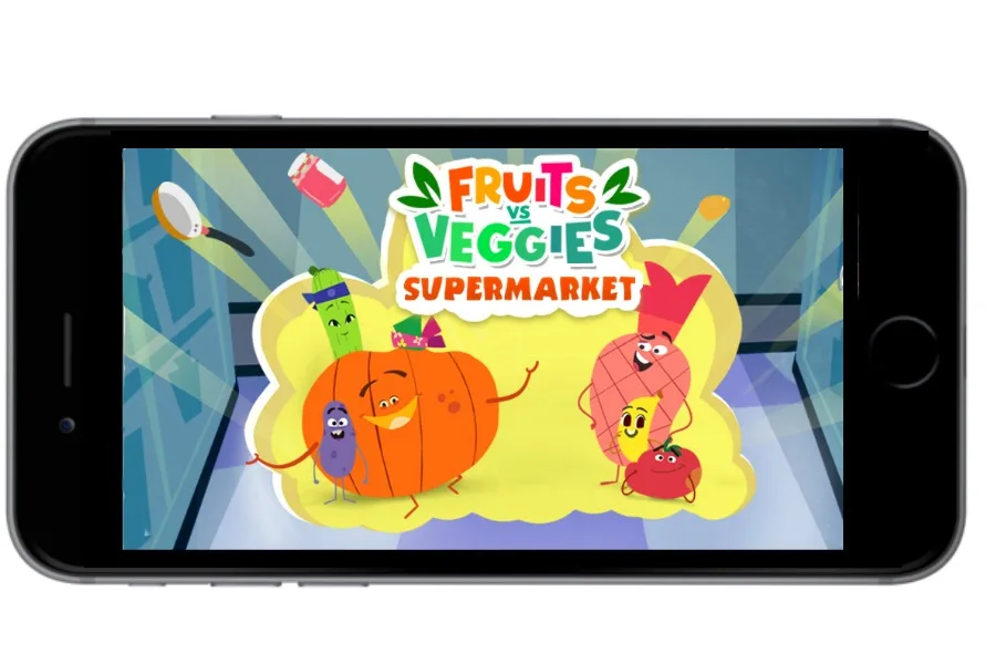 Kinsane fruits vs veggies app: A fun, interactive, and SAFE way for kids to explore and play (sponsor)