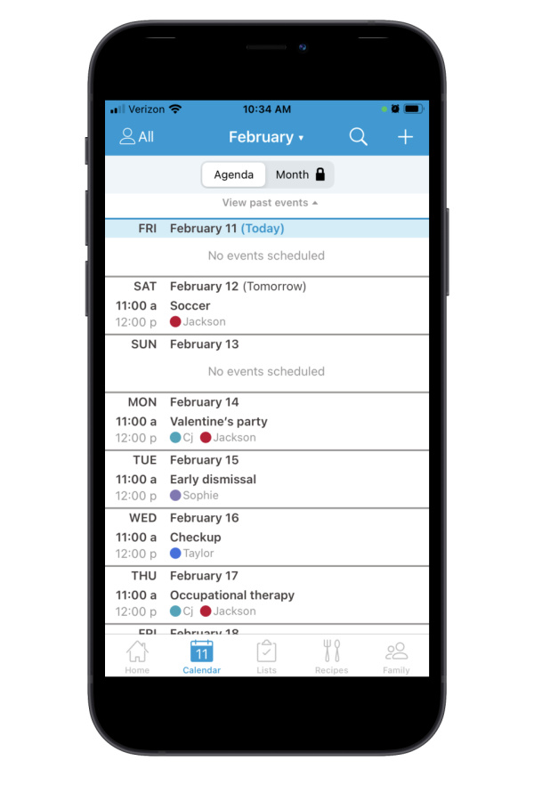 10 simple ways to get more time in your day: Cozi digital family calendar