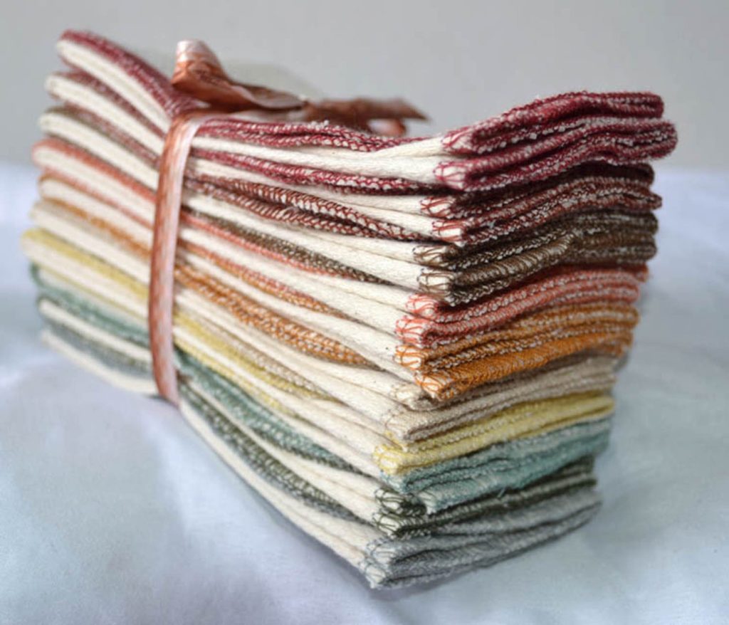 Eco-friendly paper towel alternatives: Gina's Cloth Shop makes these Paperless Towels that mutli-task as napkins and hand towels, too.