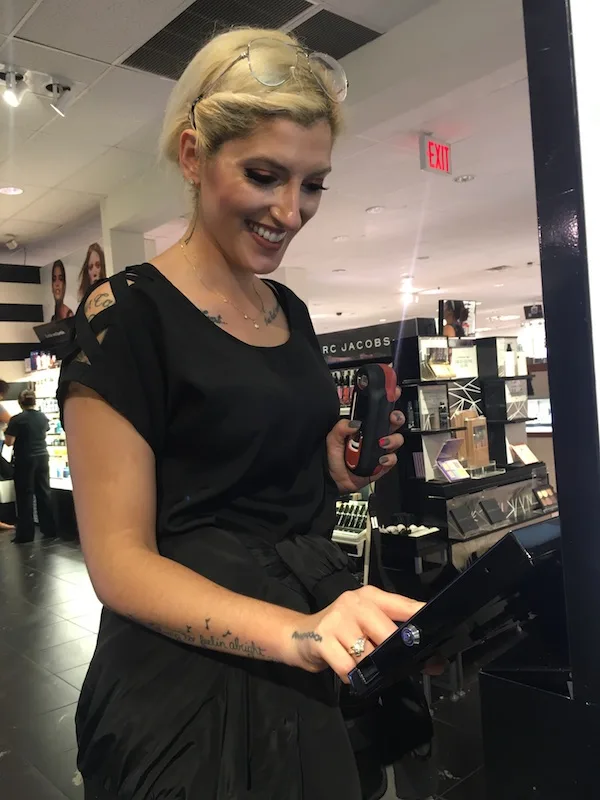 Urban Decay eye primer goes on totally invisible on any skin tone