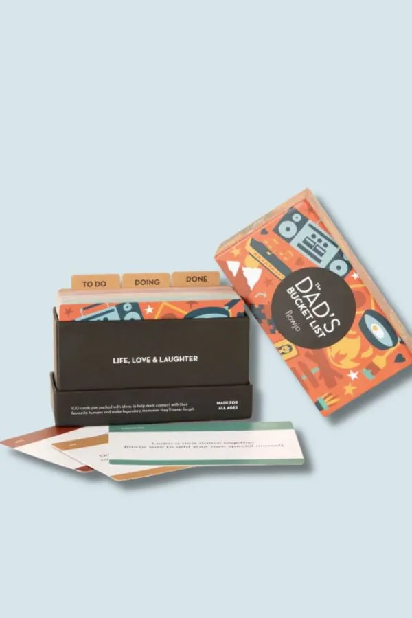 Uncommon Goods Father's Day gifts: Dad & Me activity cards