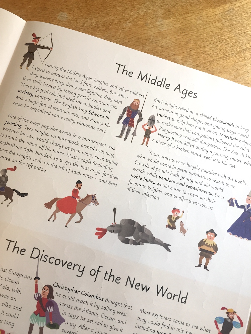 A Sticky History of the World: Stickers, AND cool summaries of the time period