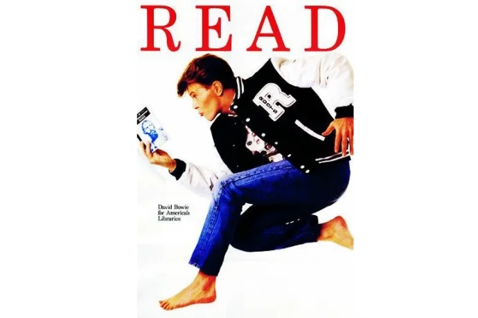 David Bowie's 1987 READ poster reissued in honor of his life
