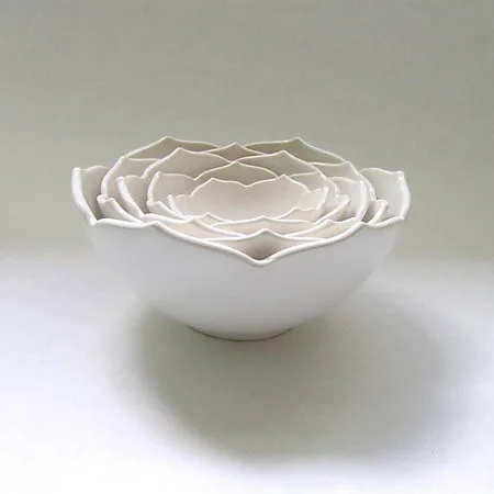 Gifts that give back: Lotus nesting bowls
