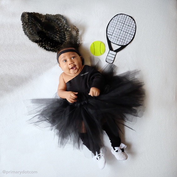 Pop culture Halloween costumes for kids: Serena Williams at Primary