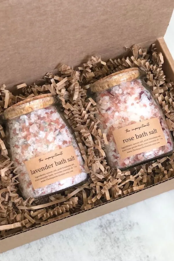 Best Valentine's Gifts from Etsy for Women: The Imperfectionists Bath Salts
