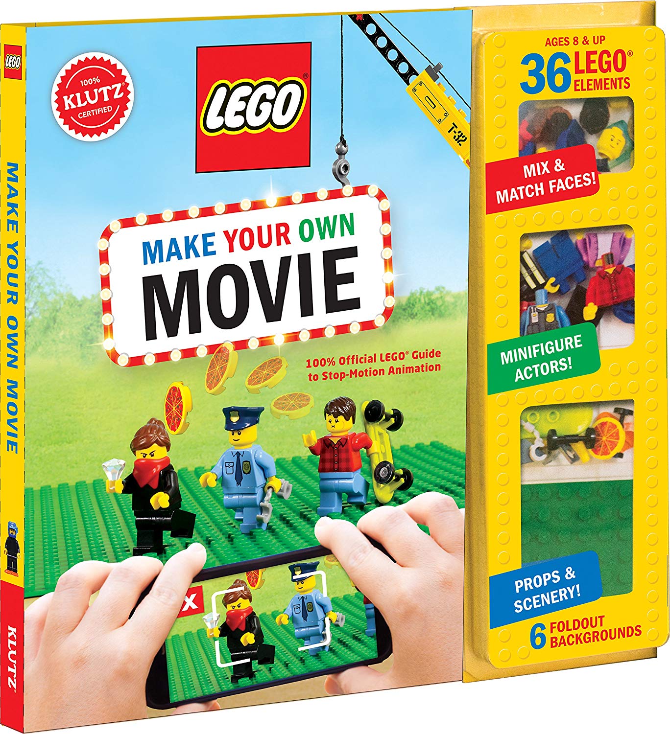 Cool gifts for tween boys (and girls): Klutz LEGO make your own movie kit
