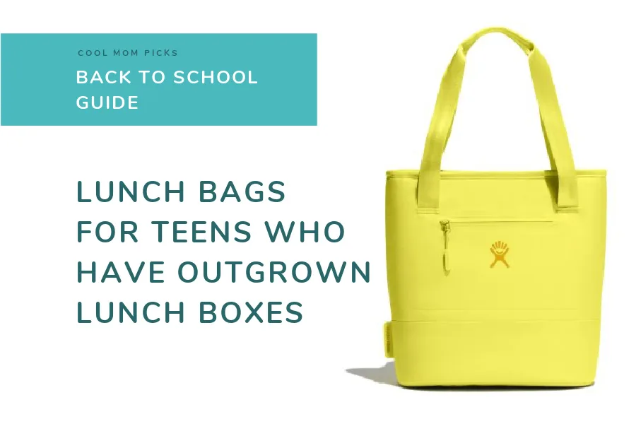 Lunch bags for teens + older kids who have outgrown lunch boxes