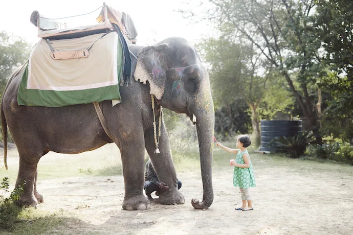 Tea Collection spring/summer clothing for kids inspired by India