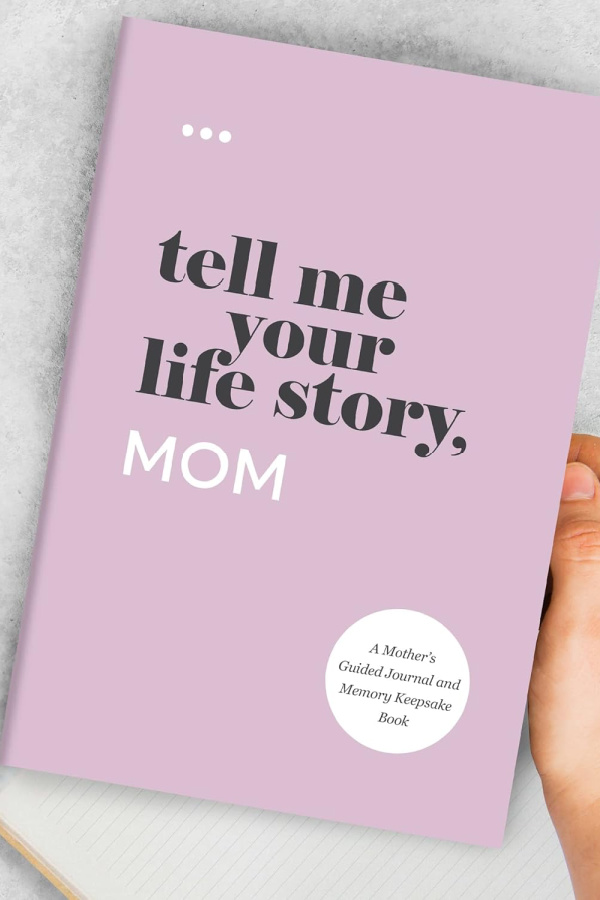 Gifts for mom: A guided journal and memory keepsake book