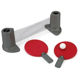 Three words: portable ping pong