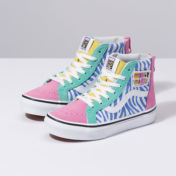 Disney vans hi-tops for kids 