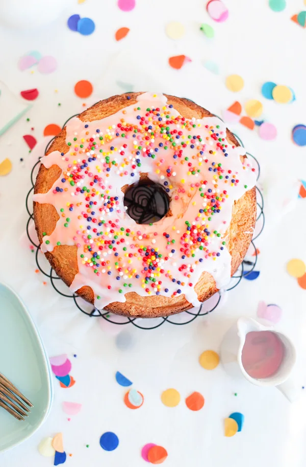 Donut Cake Recipe from A Subtle Revelry