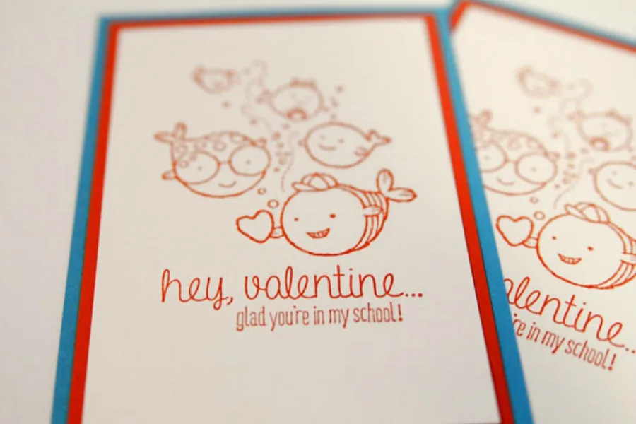 Non-embarrassing, totally cool Valentine's Day cards for boys.