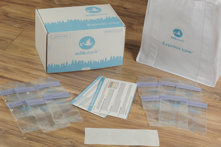 Milk Stork helps traveling moms get their milk back home to baby.