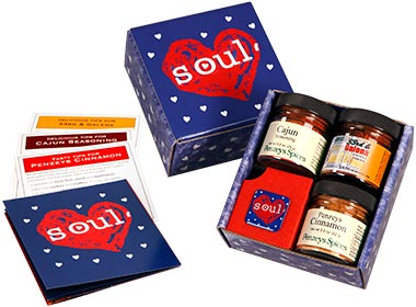 Mini Soul spice gift box from Penzey's: Father's Day gifts under $20