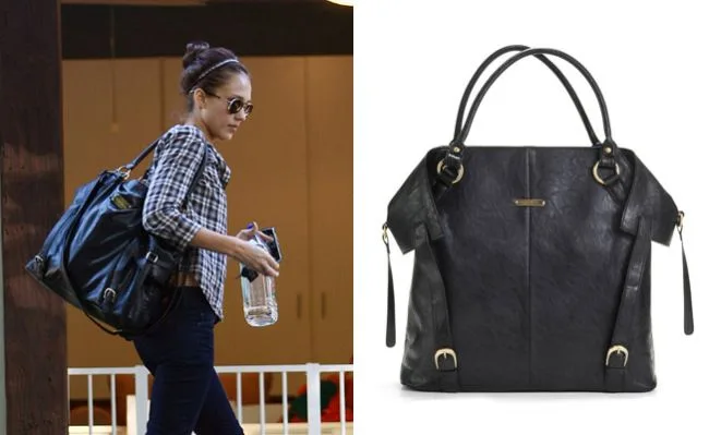 Celebrity diaper bags: Jessica Alba's bag by Timi and Leslie
