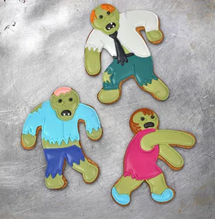 Tired of cute bunnies and chicks? How about zombies?