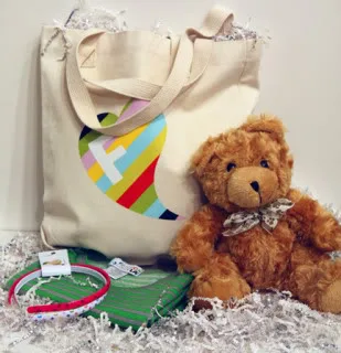 A gift bag that truly has H.E.A.R.T.