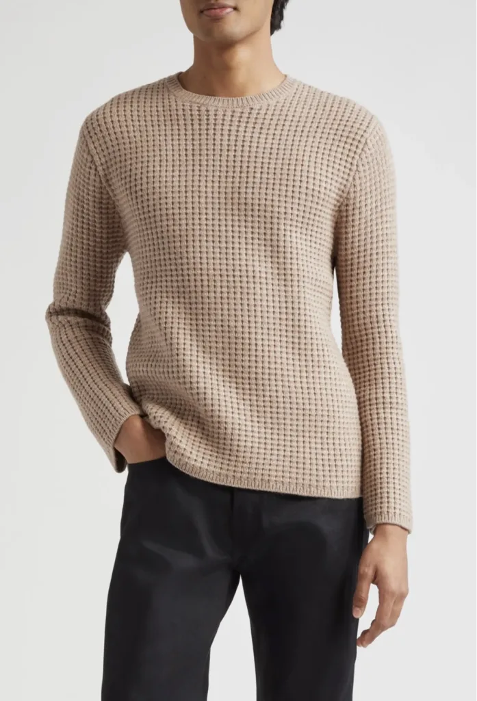 Get into the Hygge spirit with a gorgeous waffle-weave, soft merino wool sweater from John Elliot at Nordstrom