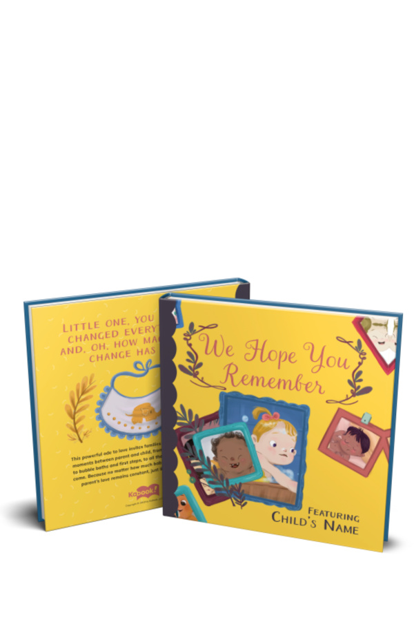Kabook personalized books make great baby gifts, and now come in gender-neutral options as well as boy/girl
