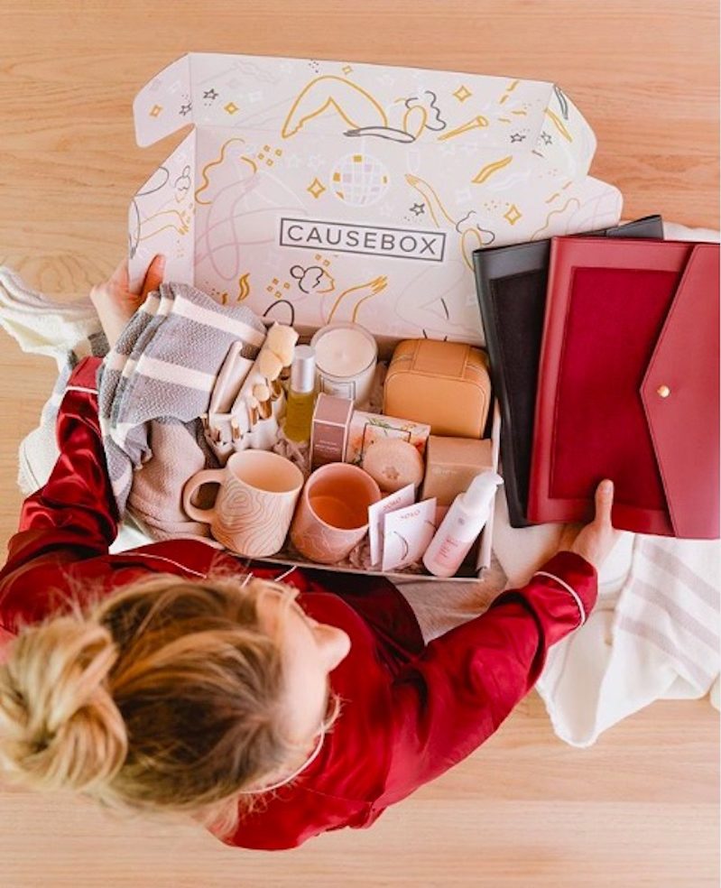 Subscription gift ideas for moms: A Causebox subscription is the perfect gift for the socially conscious mom.