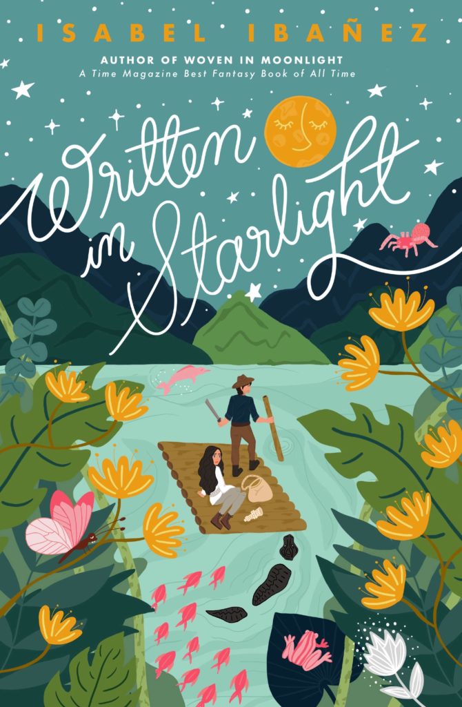 Written in Starlight by Isabel Ibanez is the follow-up YA fantasy novel to her award-winning Woven in Moonlight