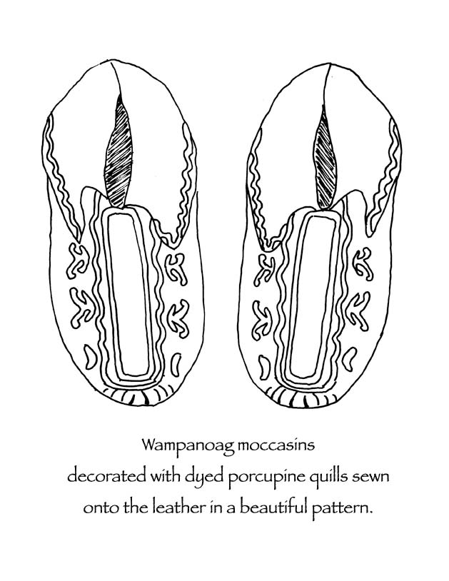 Historically accurate Thanksgiving pages: Wamonoag Native Dress