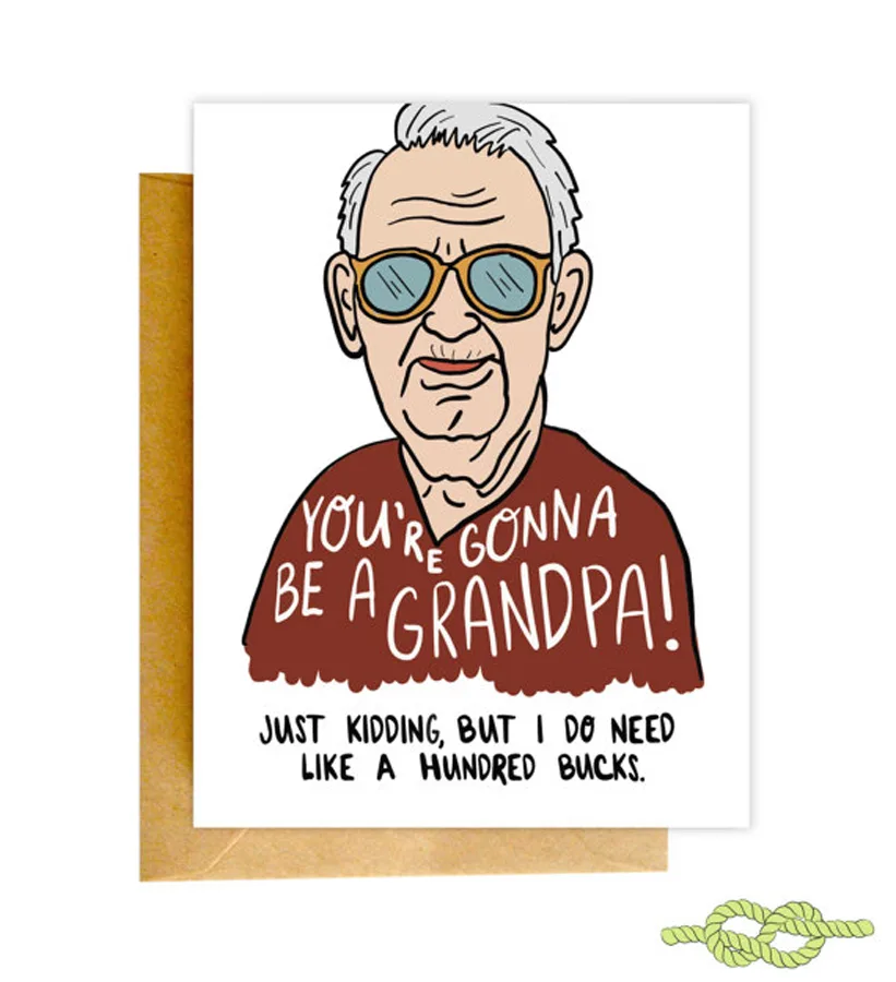 Funny Father’s Day Cards: Excellent Dad Skills Card from Veronica Dearly